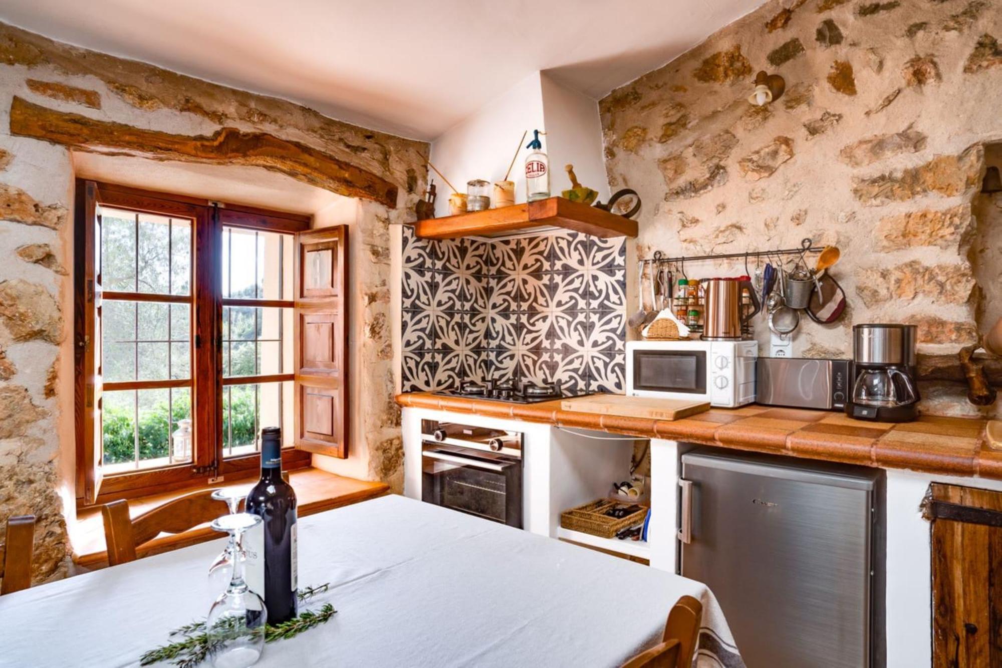 Гостевой дом Casita De Montana Cerca Del Mar Форналуч Экстерьер фото